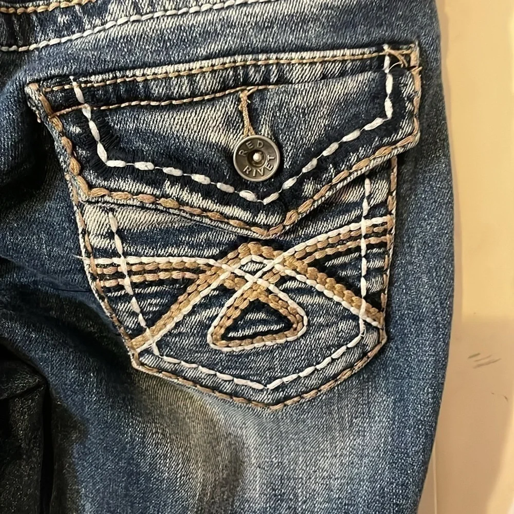 Red Rivet Jeans
